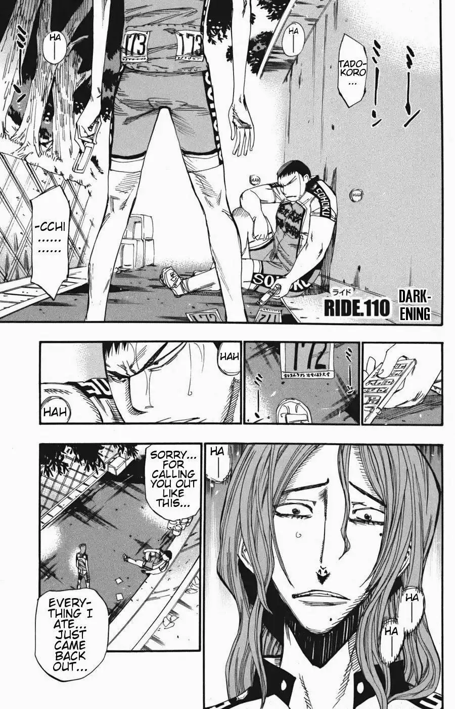 Yowamushi Pedal Chapter 110 1